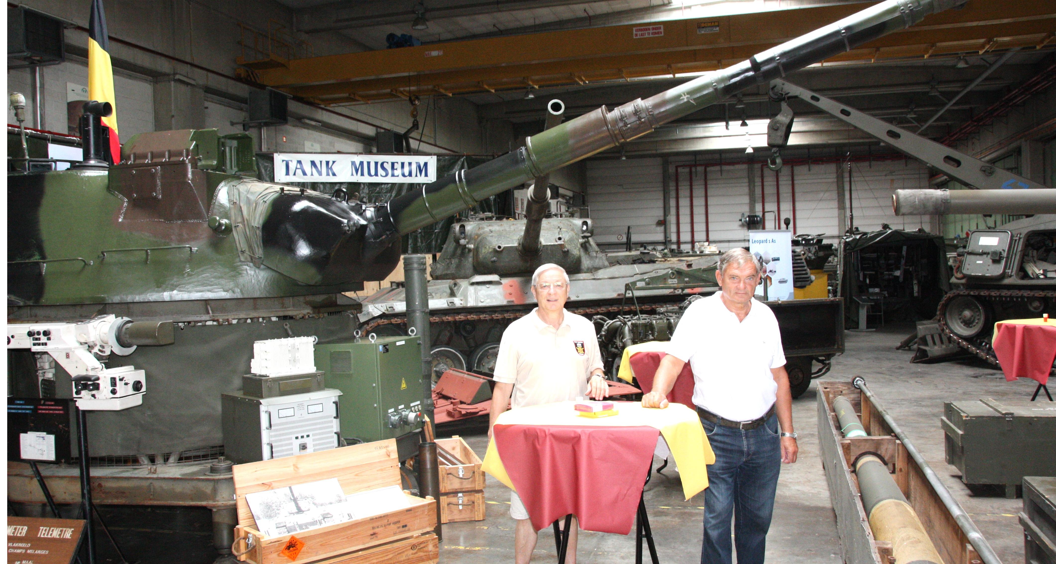 Leopards bezetten Gunfire museum