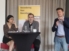 37e aperitiefgesprek met Nadia Sminate en Koen Metsu