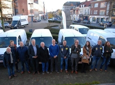 gemeentelijke voertuigen op electriciteit en aardgas